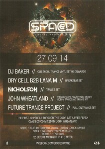 16. Spaced back